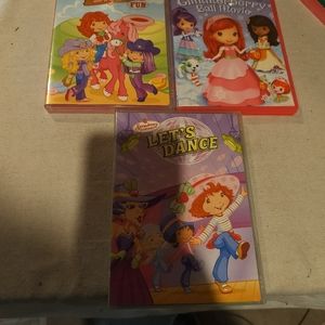 Strawberry shortcake DVD lot vintage